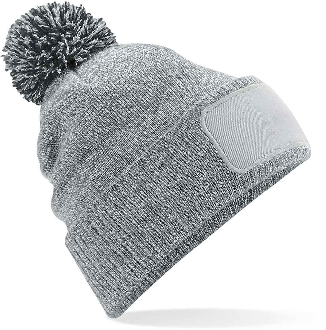 Gorro parche Snowstar® con pompón <br/>