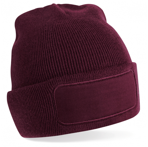 burgundy Gorro parche original