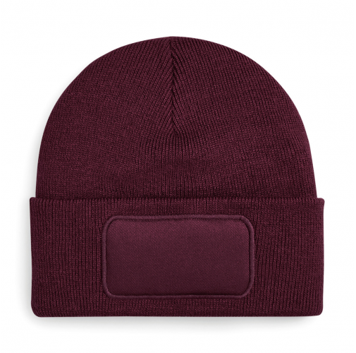 burgundy Gorro parche original