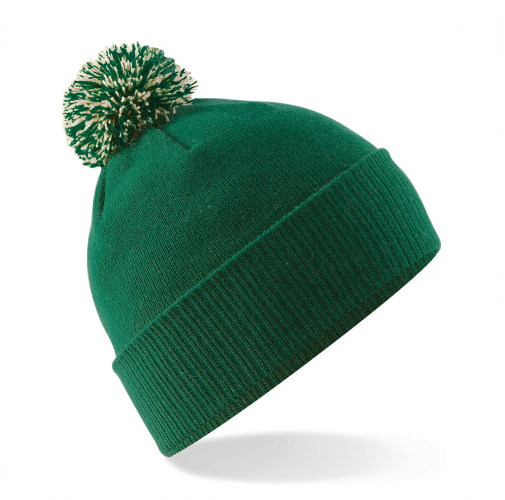 bottle green / off white Gorro Snowstar®