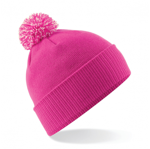 fuchsia / off white Gorro Snowstar®