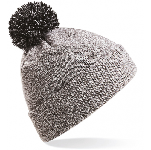 heather grey / black Gorro Snowstar®