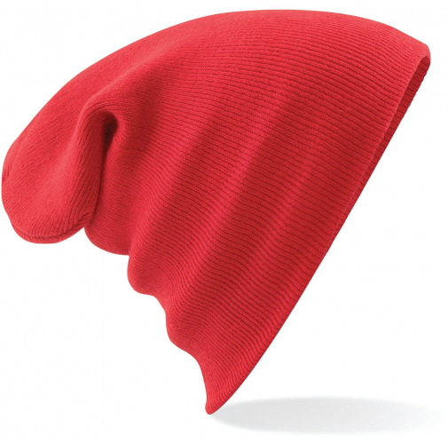 bright red Gorro Original - borde vuelto
