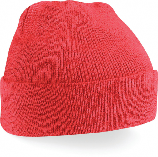 coral Gorro Original - borde vuelto