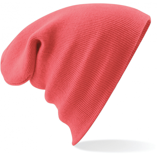coral Gorro Original - borde vuelto