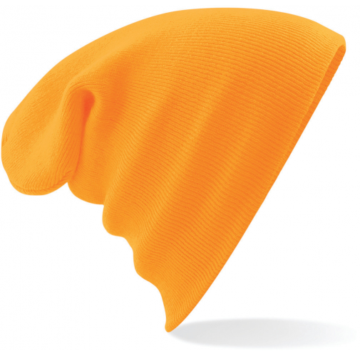 fluorescent orange Gorro Original - borde vuelto