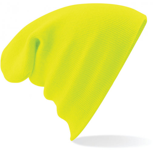 fluorescent yellow Gorro Original - borde vuelto