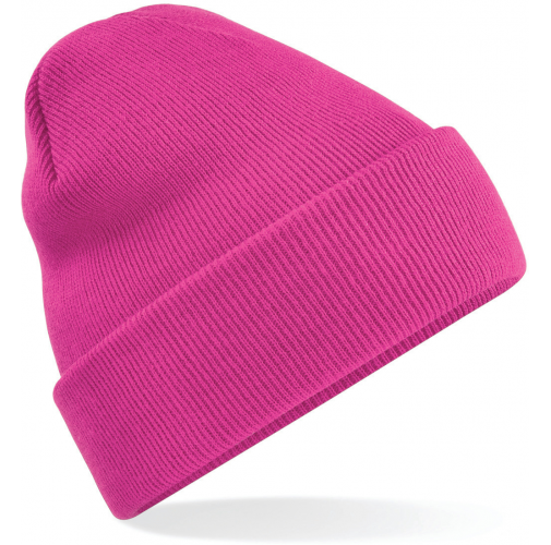fuchsia Gorro Original - borde vuelto