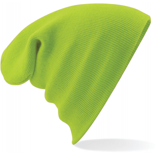lime green Gorro Original - borde vuelto