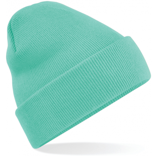 mint green Gorro Original - borde vuelto