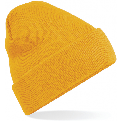 mustard Gorro Original - borde vuelto