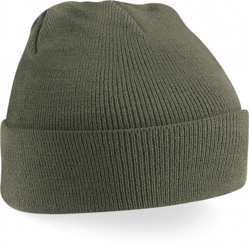 olive green Gorro Original - borde vuelto