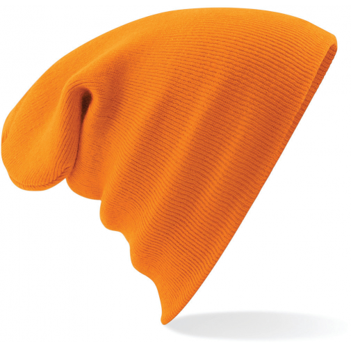 orange Gorro Original - borde vuelto