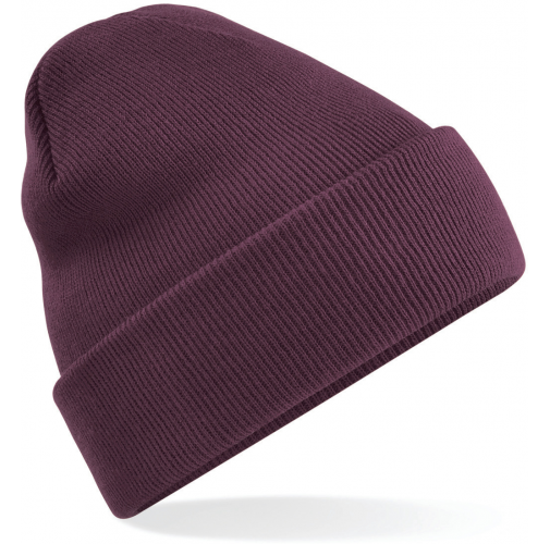 plum Gorro Original - borde vuelto
