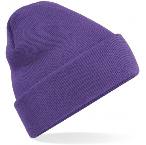 purple Gorro Original - borde vuelto