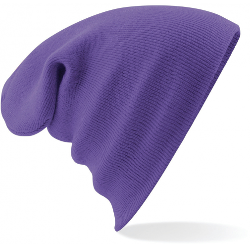 purple Gorro Original - borde vuelto