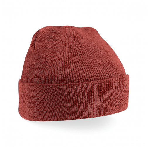orange rust Gorro Original - borde vuelto