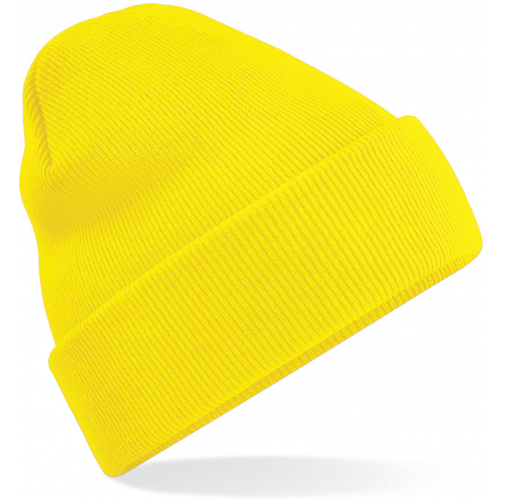 yellow Gorro Original - borde vuelto