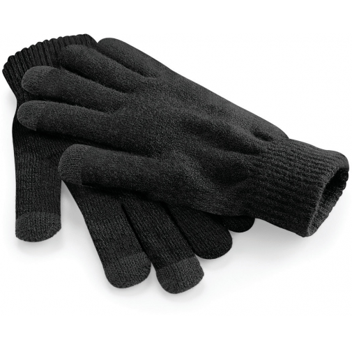 black Guantes para pantalla táctil