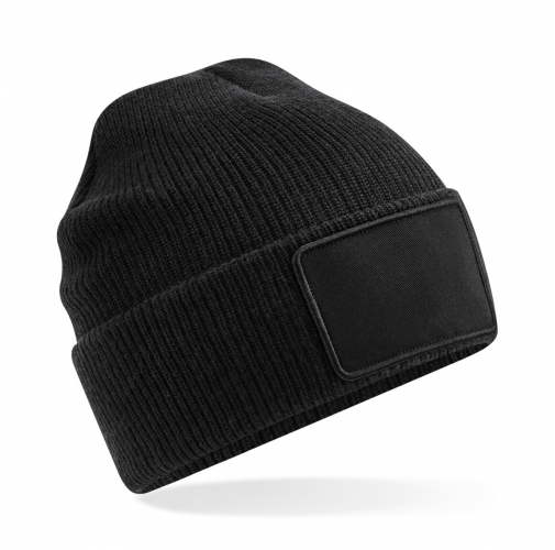 black Gorro Thinsulate™ con parche extraíble