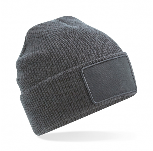 graphite grey Gorro Thinsulate™ con parche extraíble