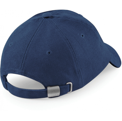french navy Gorra de perfil bajo de algodón peinado - 6 paneles