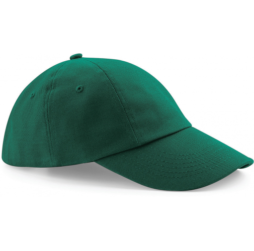 bottle green Gorra de perfil bajo algodón Drill - 6 paneles
