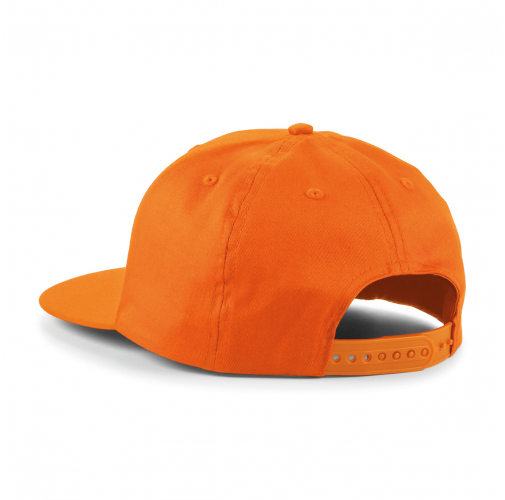 orange Gorra rapper - 5 paneles