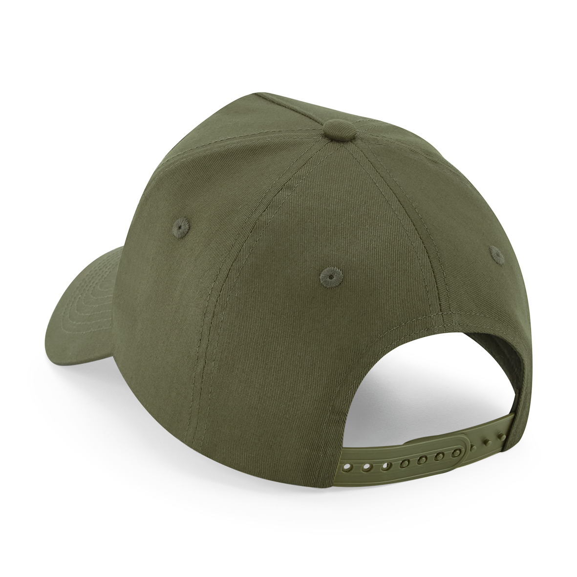 Gorra de 5 paneles con parche extraíble