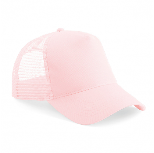 pastel pink Gorra de rejilla ajustable en la parte posterior infantil<br/>