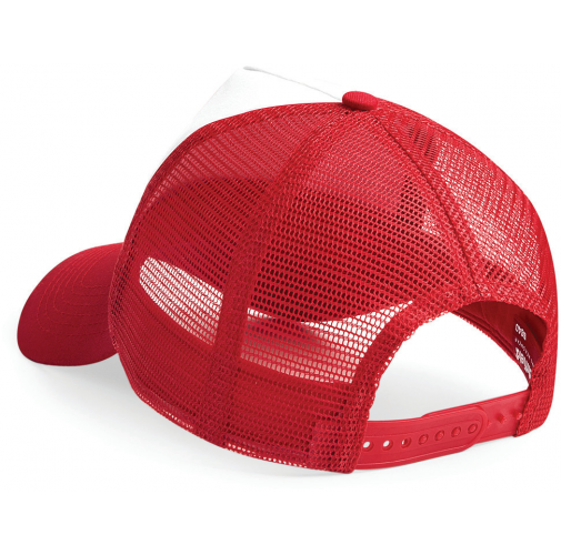 classic red / white Gorra americana