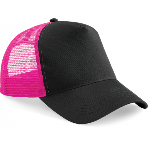 black / fuchsia Gorra americana