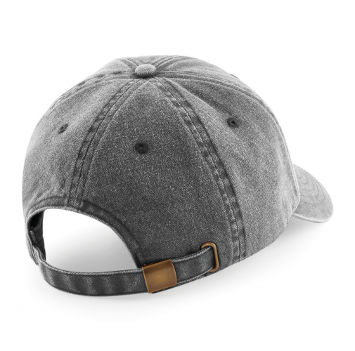 vintage black Gorra vintage de perfil bajo