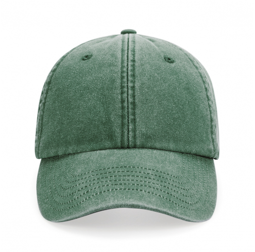 vintage bottle green Gorra vintage de perfil bajo