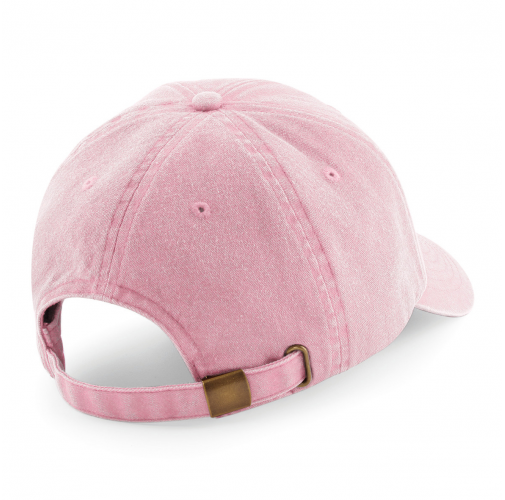 vintage dusty pink Gorra vintage de perfil bajo