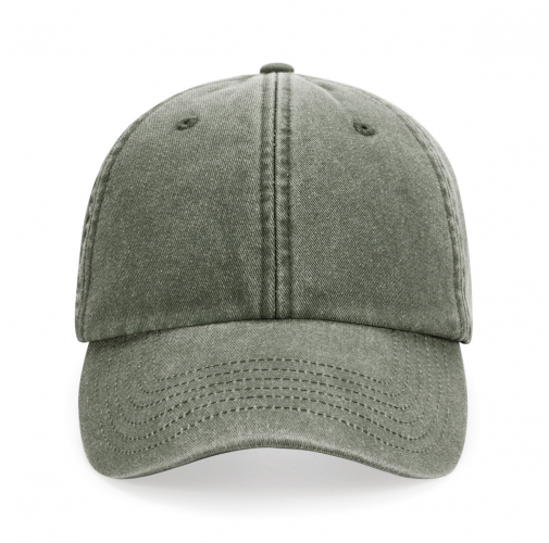 vintage olive Gorra vintage de perfil bajo