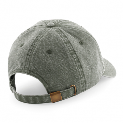 vintage olive Gorra vintage de perfil bajo