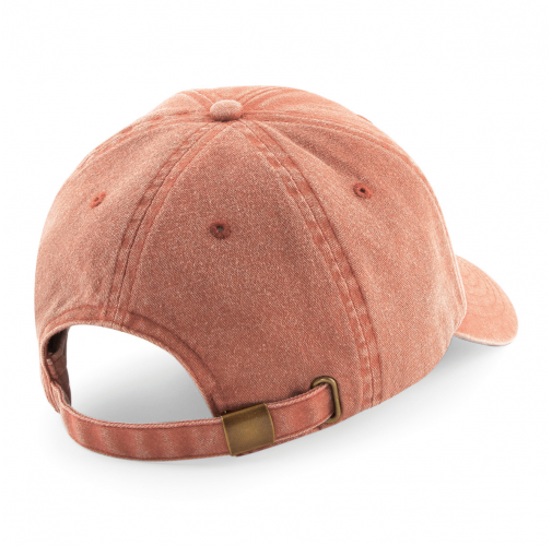 vintage orange Gorra vintage de perfil bajo