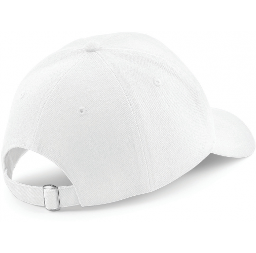 white Gorra Pro-Style de algodón peinado - 6 paneles