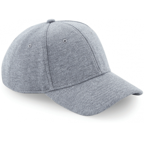 heather grey Gorra Baseball Athleisure - 6 paneles