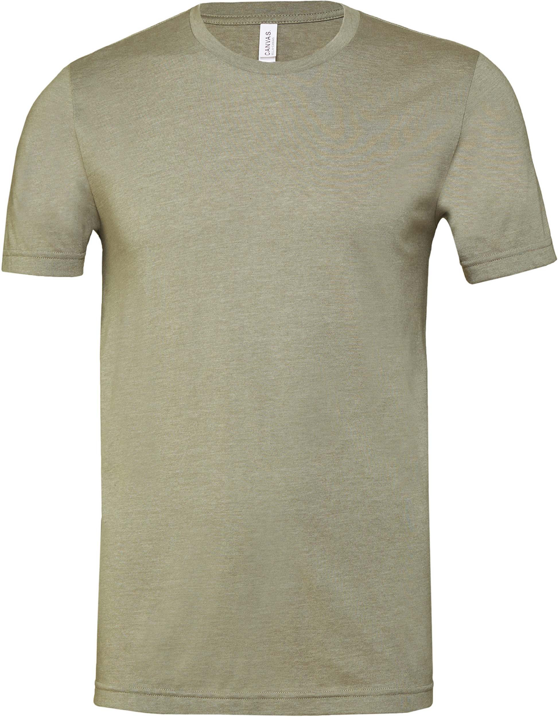 Camiseta cuello redondo hombre Heather