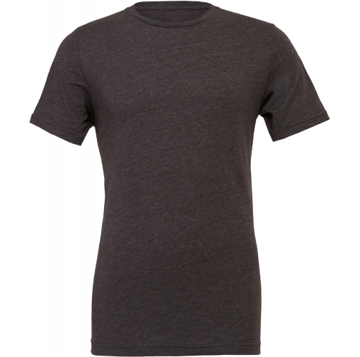 Camiseta cuello redondo hombre Heather