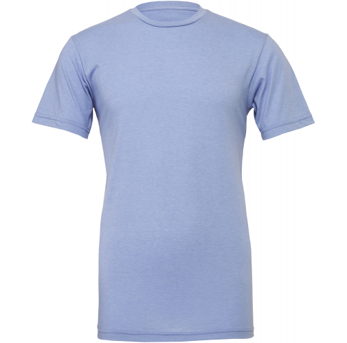 Camiseta cuello redondo hombre Heather