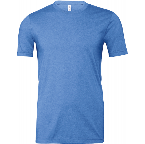 Camiseta cuello redondo hombre Heather