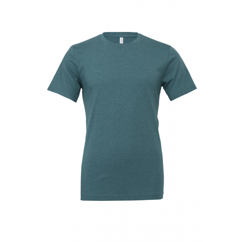 Camiseta cuello redondo hombre Heather