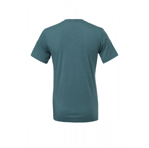 Camiseta cuello redondo hombre Heather