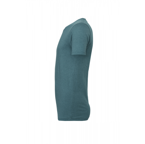 Camiseta cuello redondo hombre Heather