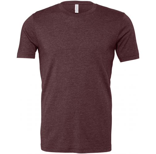 Camiseta cuello redondo hombre Heather