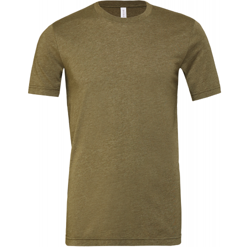Camiseta cuello redondo hombre Heather