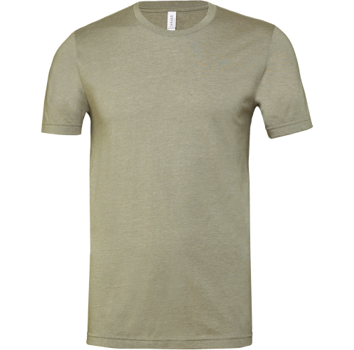 Camiseta cuello redondo hombre Heather